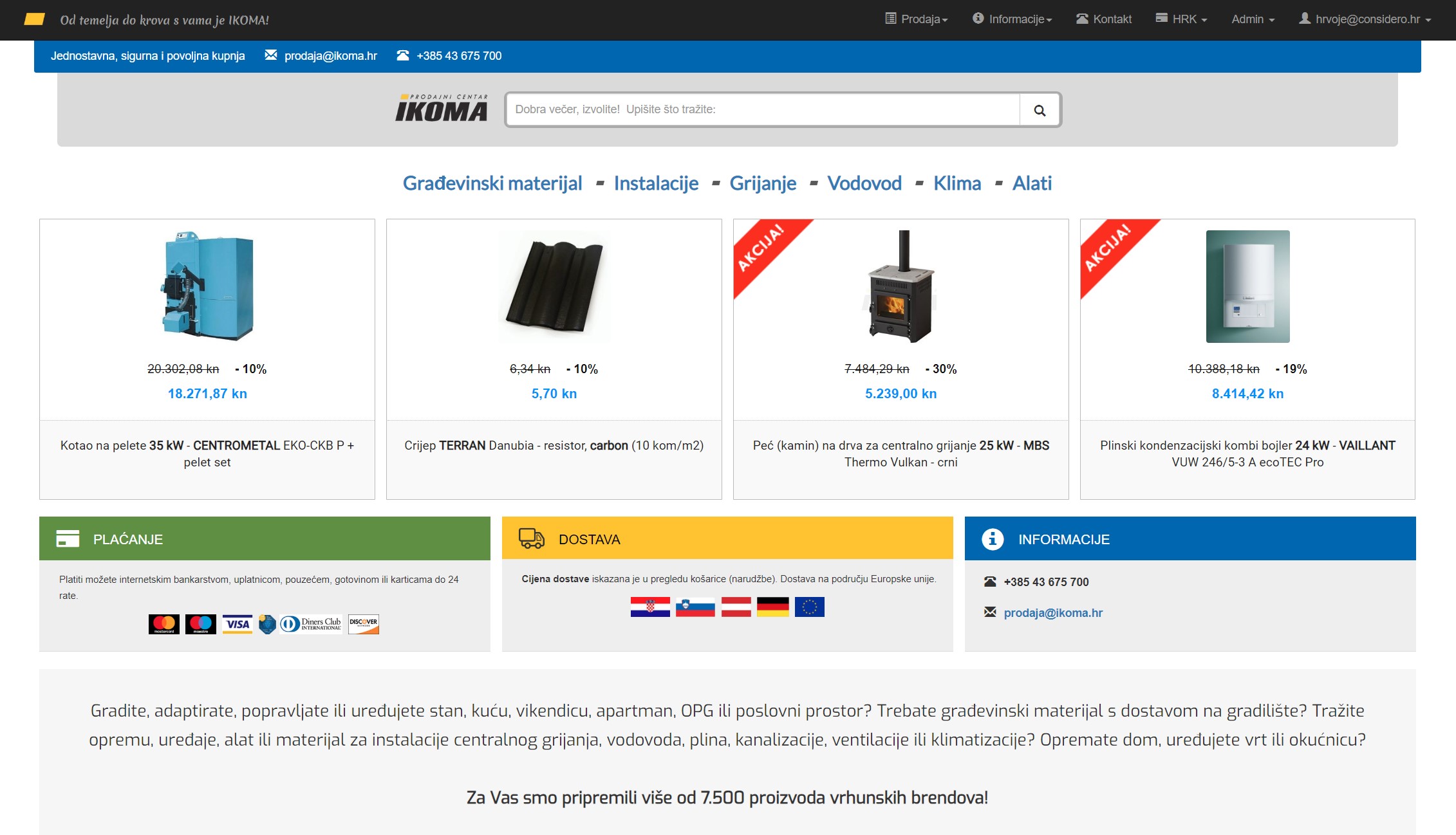 Avantis web trgovina Avantis web trgovina